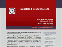 Tablet Screenshot of immigrationlawgrobelski.com